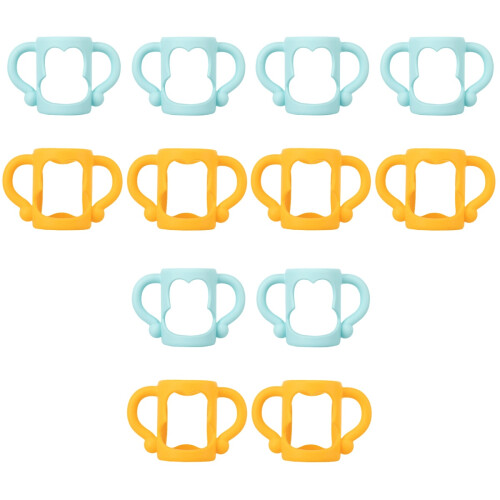 12 Pcs Silicone Baby Bottle Handle For Feeding Bottles 2