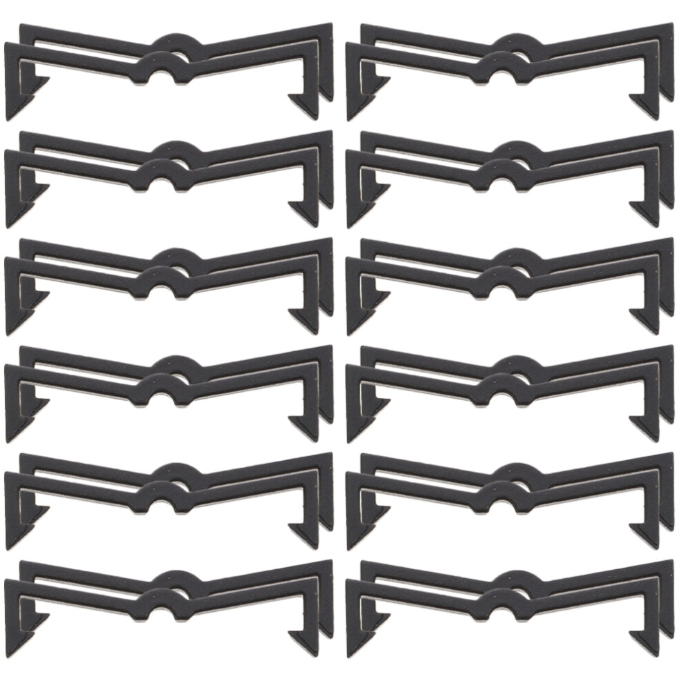 3 Pieces Peg Locks Pegboard Accessories Secure Clips Hook Retainers 013609833283