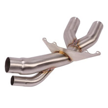 Motorcycle Exhaust Pipe Connect Link Tube For S1000RR 2017-2018 Replace Catalyst Exhaust System