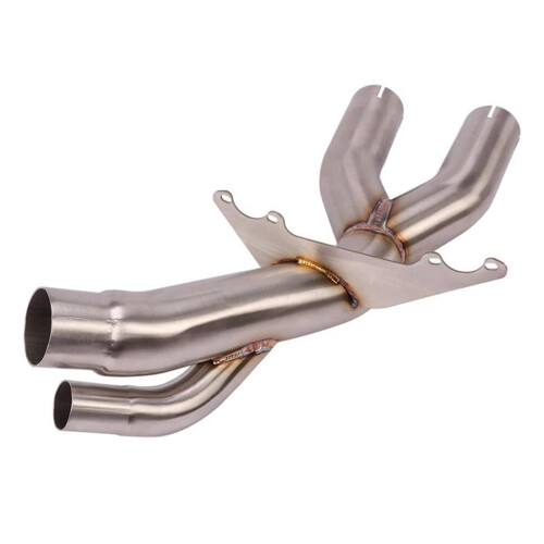 Motorcycle Exhaust Pipe Connect Link Tube For S1000RR 2017-2018 Replace Catalyst Exhaust System