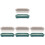 8 Pcs Plastic Rabbit Litter Box For Indoor Use Anti Fall Design 2