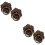4 Pcs Dresser Pull Cabinet Ring Handle Drawer Knob 8