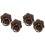 4 Pcs Dresser Pull Cabinet Ring Handle Drawer Knob 4