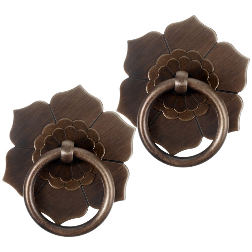 4 Pcs Dresser Pull Cabinet Ring Handle Drawer Knob 2