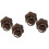 4 Pcs Dresser Pull Cabinet Ring Handle Drawer Knob 6