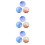 9 Pcs Round Mouse Pad Planet Pattern Romantic Gaming Mat For Laptop 8