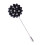 2Pcs Clear Crystal Flower Long Brooch Vintage Suit Accessory 11