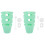2 Sets Silicone Bottle Bottom Cover For Cup 30 Oz 4