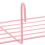 2Pcs Hanging Wire Storage Basket For Grid Panel Wall Organizer Pink 6