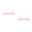 2Pcs Hanging Wire Storage Basket For Grid Panel Wall Organizer Pink 9