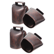 8 Pcs Portable Copper Grazing Bells For Cattle And Sheep Farming