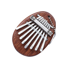 2Pcs 8 Tone Wooden Kalimba Mini Finger Musical Instrument