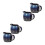 4 Pcs Ceramic Milk Jug With Handle And Spout For Coffee Tea 10