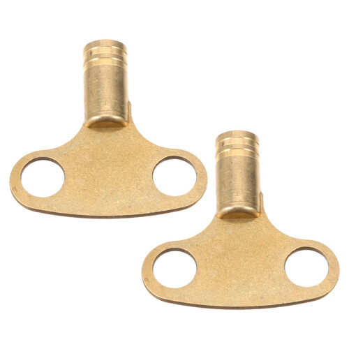 6 Pcs Radiator Air Vent Key Copper Wrench Tool For Heating Systems 2