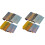 16 Pcs Faux Sheets Printed Glitter Dotted Pattern For Diy 2