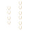 10 Pcs Bag Chain Strap: Diy Handbag Replacement Shoulder Strap 8