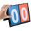 4Pcs Score Flipper Basketball 2-Digit Match Scoreboard 4
