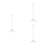 3Pcs Grinding Pestle For Lab Use Flat Bottom Comfortable Grip 7