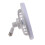 (Yellow) Ceiling Fan Light Enclosed Low Profile Fan Ceiling Light Dimmable for Bedroom 4