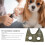 Breathable Durable Pet Grooming Hammock with Hook & Loop, XS Green 4