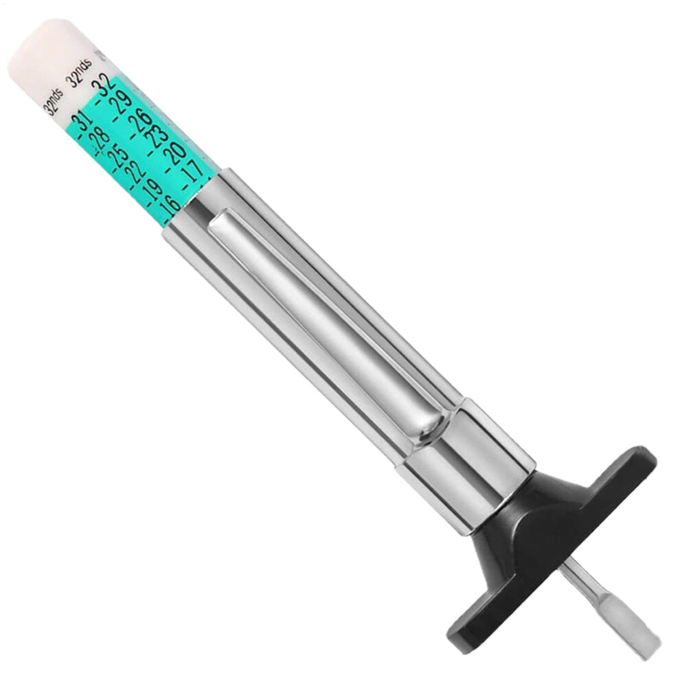 Car Tire Tread Depth Gauge, Color-Coded Measuring Pen, Reusable Tire Gauge, Auto Wear Detection, For Motorcycle And Bus 9016109259486