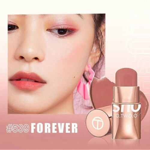 (G) Ladies Lightweight Cosmetics Blush Skin Pocket Blush Stick