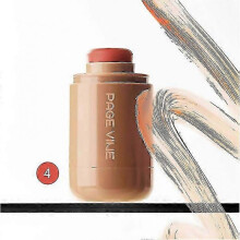 (k4) For Pocket Blush Stick 3in1 Buildable Natural Matte Blush Stick For Cheeks Eyes And Lips Hydrating F