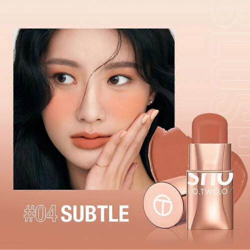 (D) Ladies Lightweight Cosmetics Blush Skin Pocket Blush Stick
