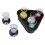 Bright Multicolor Pool Balls Shot Glasses Set for Parties 15