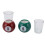 Bright Multicolor Pool Balls Shot Glasses Set for Parties 10