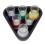 Bright Multicolor Pool Balls Shot Glasses Set for Parties 2