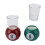 Bright Multicolor Pool Balls Shot Glasses Set for Parties 11