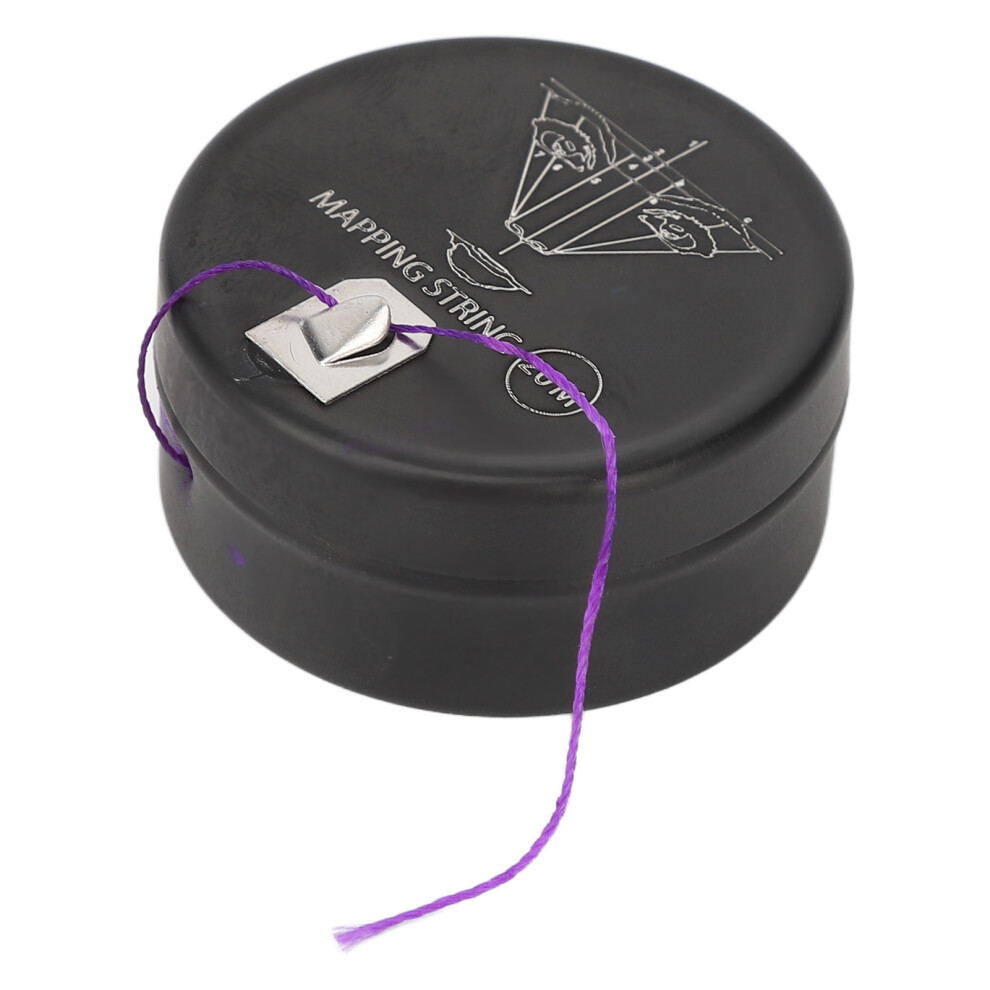 Purple 20M Eyebrow Mapping String Pre Inked Microblading Hypoallergenic Tool