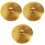 3Pcs Practice Drum Splash Cymbal Metal Set Instrument 5