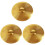3Pcs Practice Drum Splash Cymbal Metal Set Instrument 4