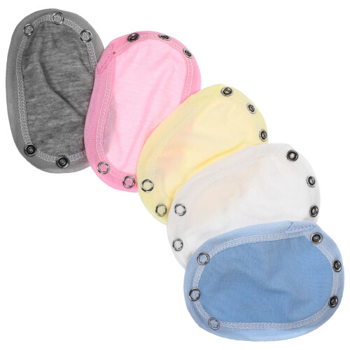 15 Pcs Baby Romper Crotch Extender Cotton Jumpsuits For Infants 2