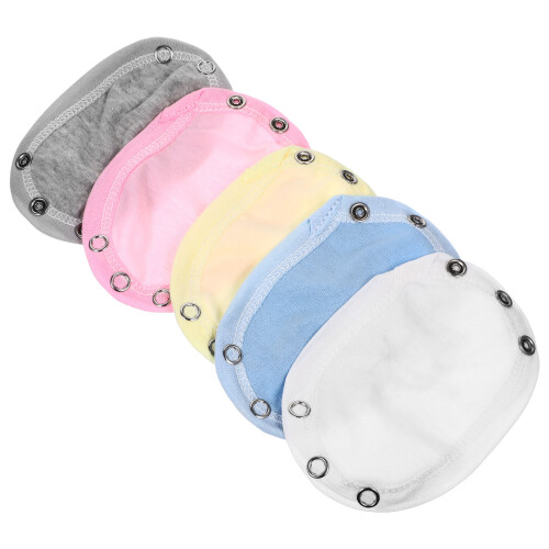 15 Pcs Baby Romper Crotch Extender Cotton Jumpsuits For Infants 1