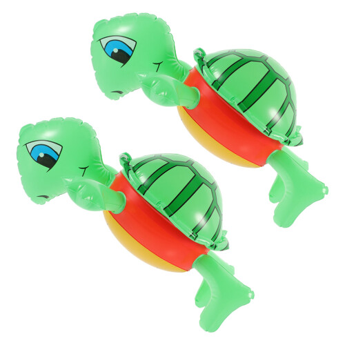6 Pcs Pvc Inflatable Turtle Balloon Animal Creative 1