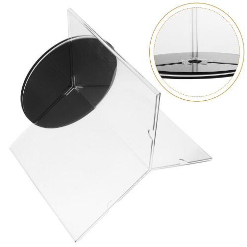 Desktop Menu Holder Rotary Stand Multi-Side Rotatable With Base 2
