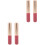 4 Pcs Silicone Lipstick Applicators Reusable Lip Brushes 8