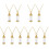10 Pcs Pet Urn Necklaces Pet Cremation Ashes Pendant Keepsake 4