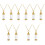 10 Pcs Pet Urn Necklaces Pet Cremation Ashes Pendant Keepsake 5