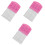 3 Pcs Paper Quilling Tools Set With Rolling Board And Comb Pink 3