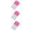 3 Pcs Paper Quilling Tools Set With Rolling Board And Comb Pink 8