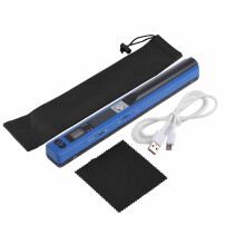 Portable Handheld Scanner USB Pen, A4, 900DPI, 32GB, Blue