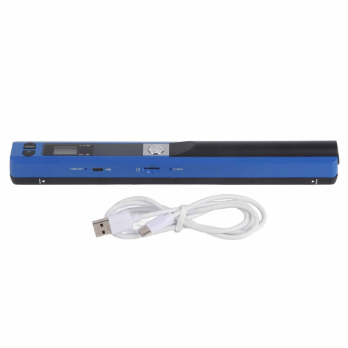 Portable Handheld Scanner USB Pen, A4, 900DPI, 32GB, Blue 2