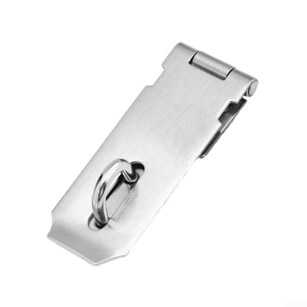 Door Clasp Lock With Padlock Hasp For Shed Cabinet And Gate 304 Stainless Steel Rust Resistant Mounting Screws L Flat 9016109260239