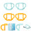 8 Pcs Silicone Baby Feeding Bottle Handle 10
