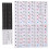 2Sheets Professional Design Paper Piano Stickers for Beginners 1