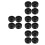 16 Pcs 3 Inch Universal Caster Wheels For Patio Heater Storage Rack 5